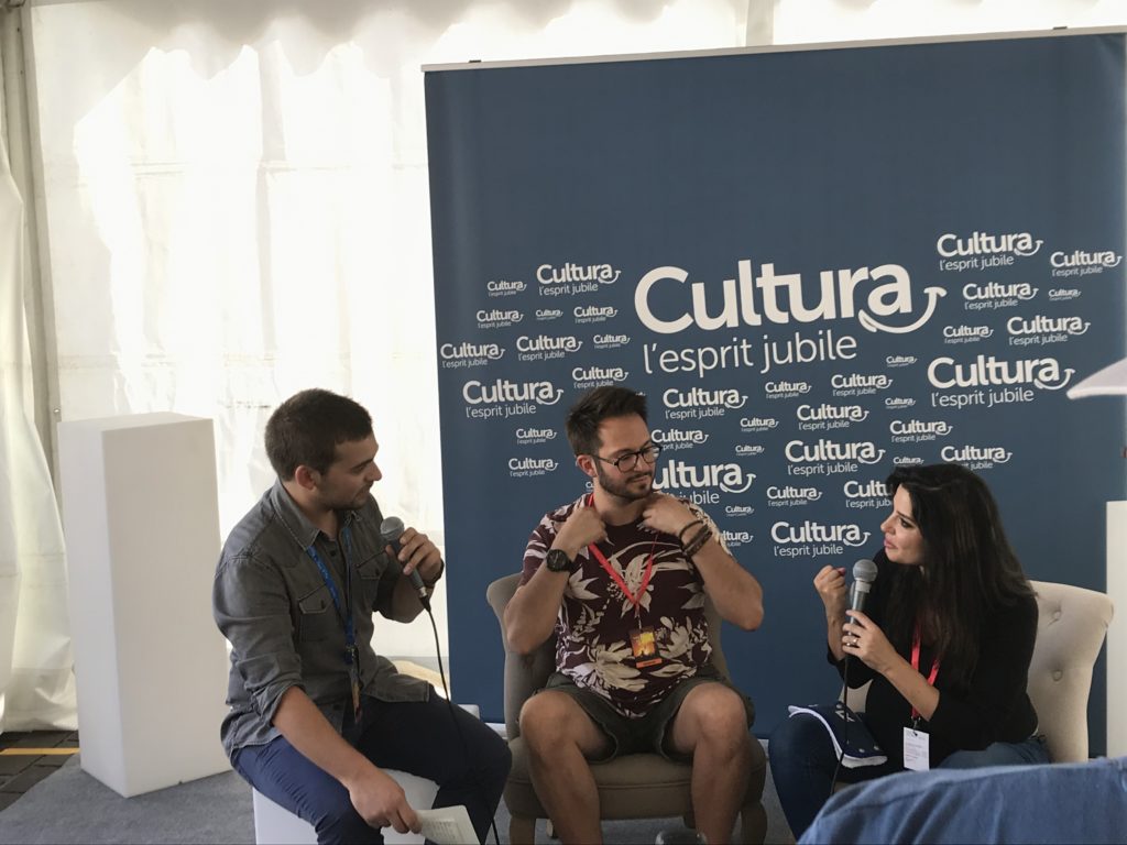 Interview de Carole QUINTAINE et Julien CHIEZE au Forum Jeunes du Mans